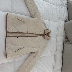 Ralph Lauren Cream Jacket with Brown Accents